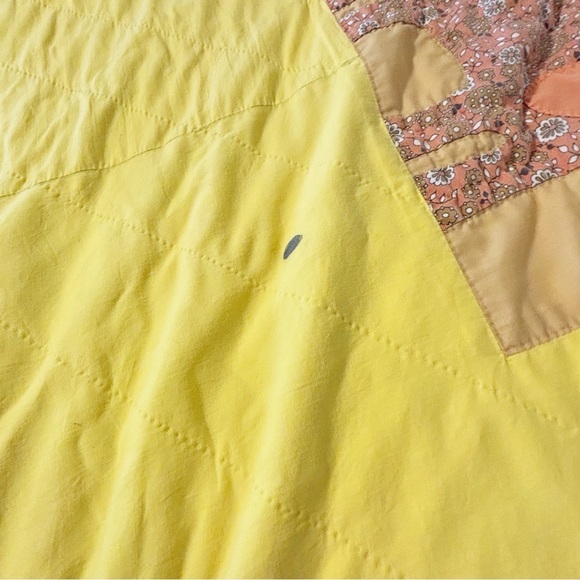 Vtg Hand Crafted Bright Primary Color Quilt Elephants Noah’s Ark Hand Appliqué - Picture 13 of 15